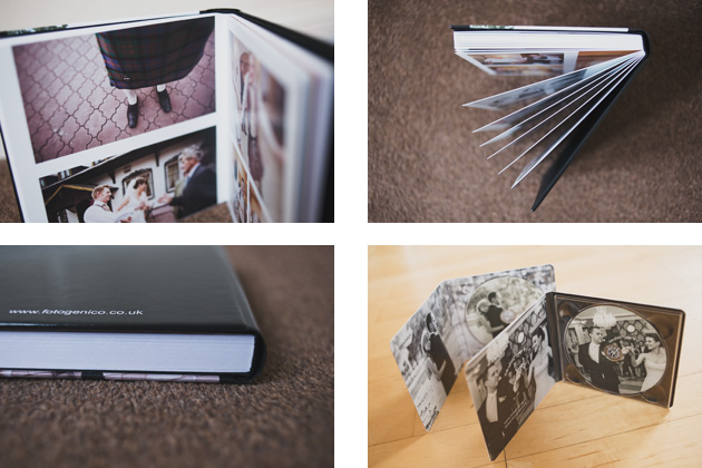 wedding albums Edinburgh